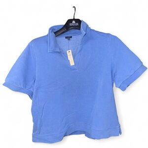 Talbots Blue Short Sleeve Polo Shirt